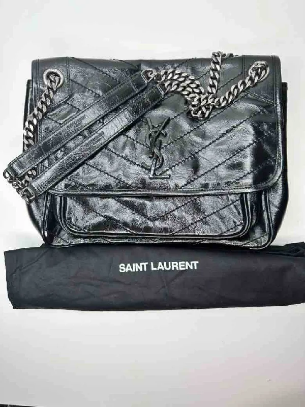 Yves Saint Laurent leather crossbody bagsYsl Niki Shoulder Bag, Black Leather, Medium