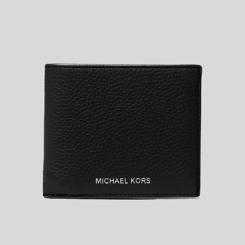 Michael Michael Kors Bags for wine tastings in a refined styleMICHAEL KORS Cooper Pebbled Leather Billfold Wallet Black 36S4LCOF2L